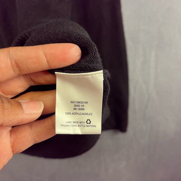 Laura Scott Petite Women's Size XLP Beaded Pearl Soft Pullover Sweater Fairy - Picture 4 of 7